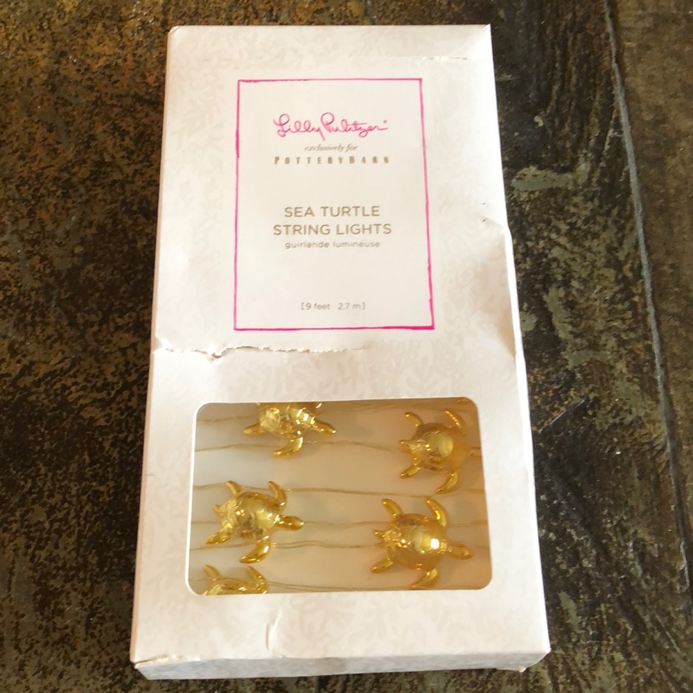 Lilly Pulitzer Sea Turtle String Lights - Picture 5 of 5
